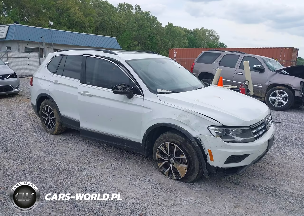 2021 Volkswagen Tiguan 2.0T Se-2.0T Se R-Line Black-2.0T Sel VIN:3VV2B7AX7MM092803 - 1