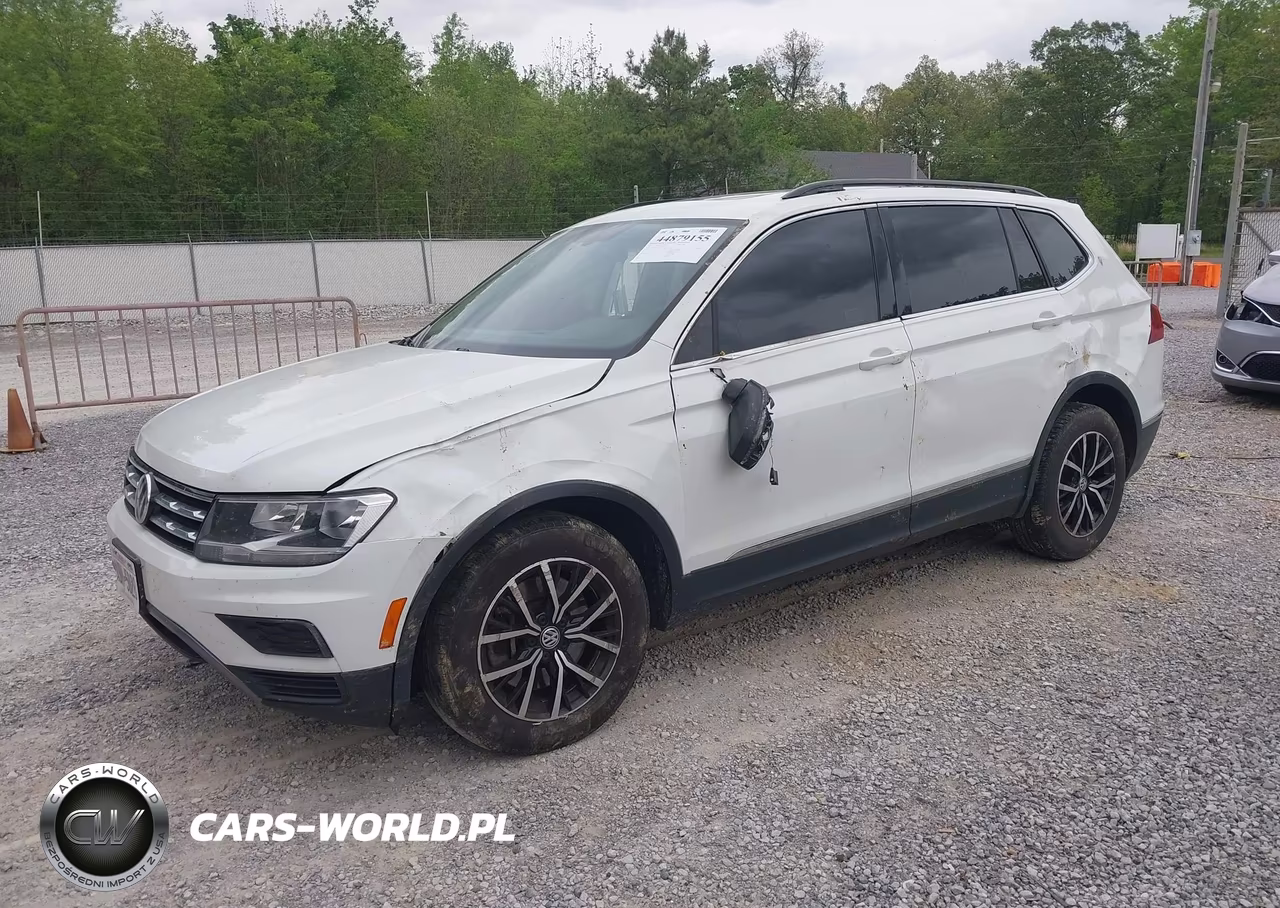 2021 Volkswagen Tiguan 2.0T Se-2.0T Se R-Line Black-2.0T Sel VIN:3VV2B7AX7MM092803 - 2