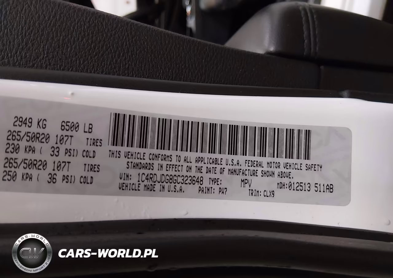 2016 Dodge Durango Limited VIN:1C4RDJDG8GC323648 - 9