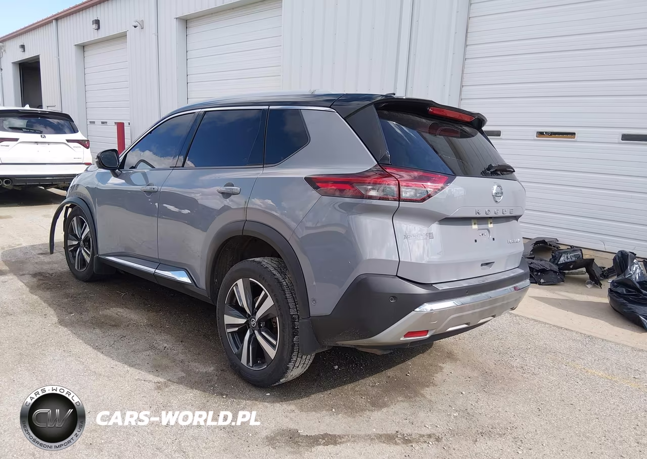 2021 Nissan Rogue Platinum Fwd VIN:JN8AT3DC8MW100274 - 3