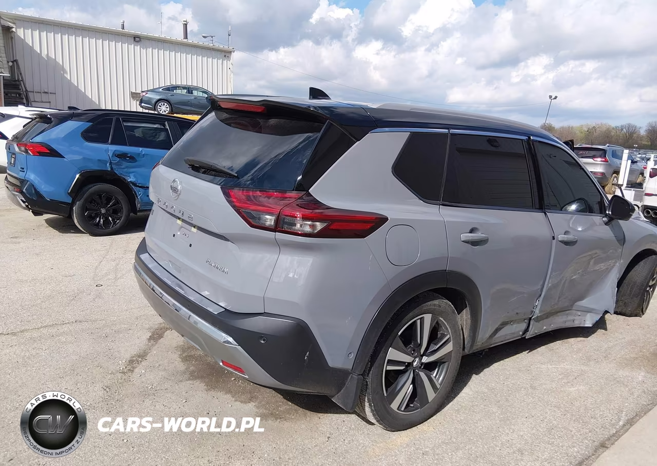 2021 Nissan Rogue Platinum Fwd VIN:JN8AT3DC8MW100274 - 4