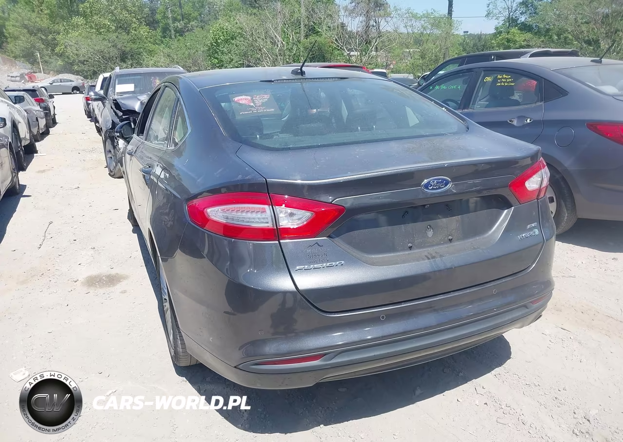 2016 Ford Fusion Hybrid Se VIN:3FA6P0LU7GR126330 - 3