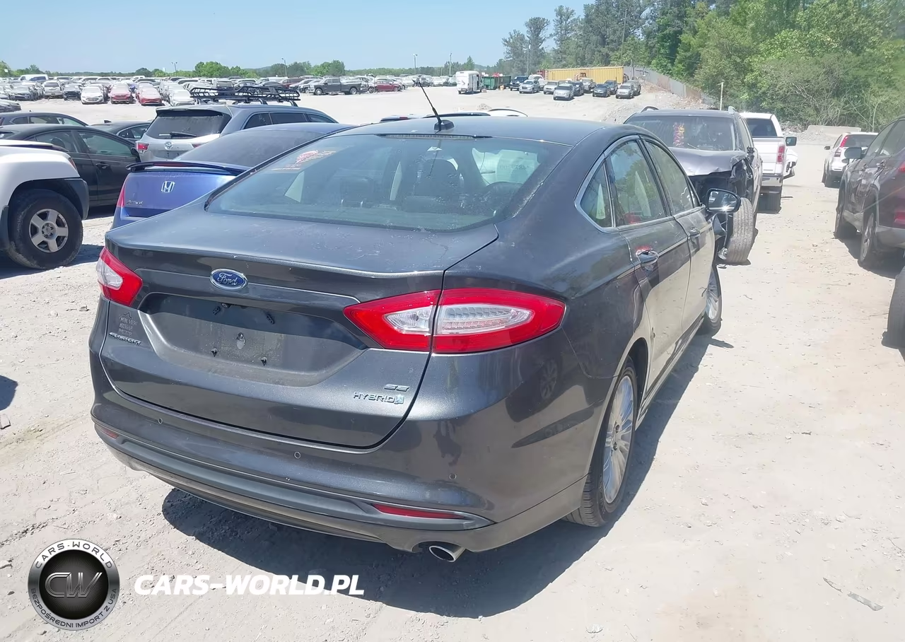 2016 Ford Fusion Hybrid Se VIN:3FA6P0LU7GR126330 - 4