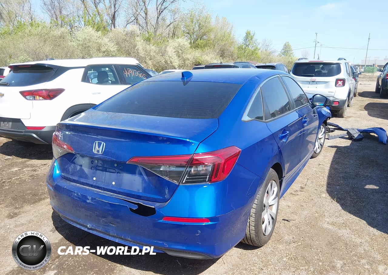 2022 Honda Civic Lx VIN:2HGFE2F22NH517756 - 4