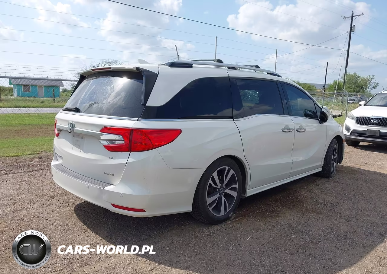 2018 Honda Odyssey Elite VIN:5FNRL6H9XJB065266 - 4