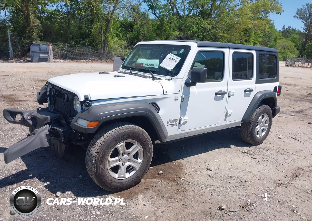 2019 Jeep Wrangler Unlimited Sport S 4X4 VIN:1C4HJXDN6KW591465 - 2
