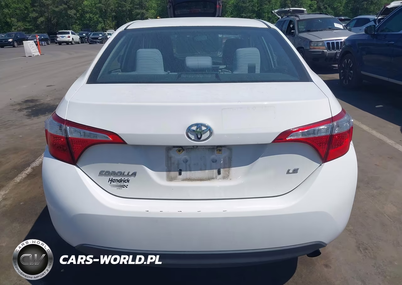 2016 Toyota Corolla Le VIN:2T1BURHE0GC709514 - 15