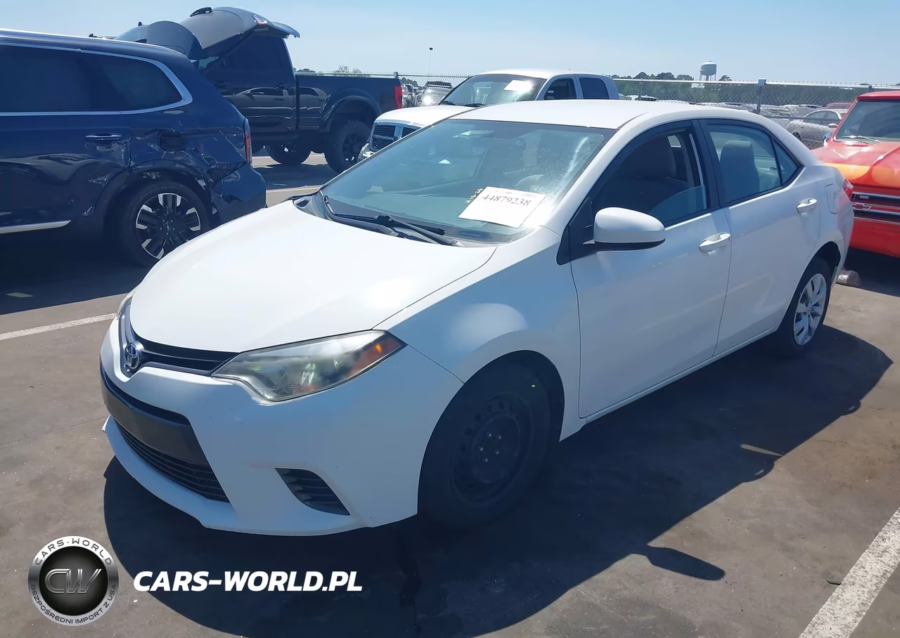 2016 Toyota Corolla Le VIN:2T1BURHE0GC709514 - 2