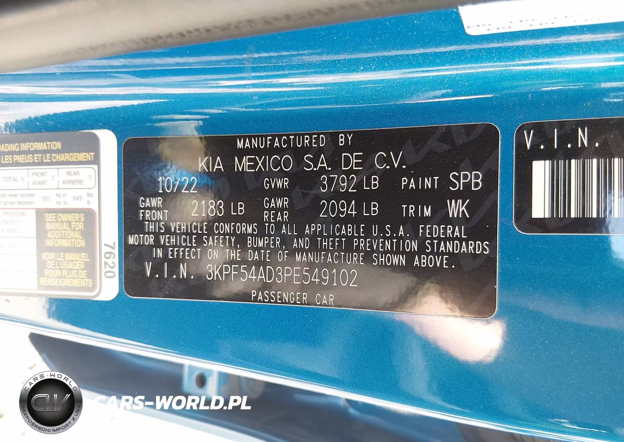 2023 Kia Forte Gt-Line VIN:3KPF54AD3PE549102 - 9