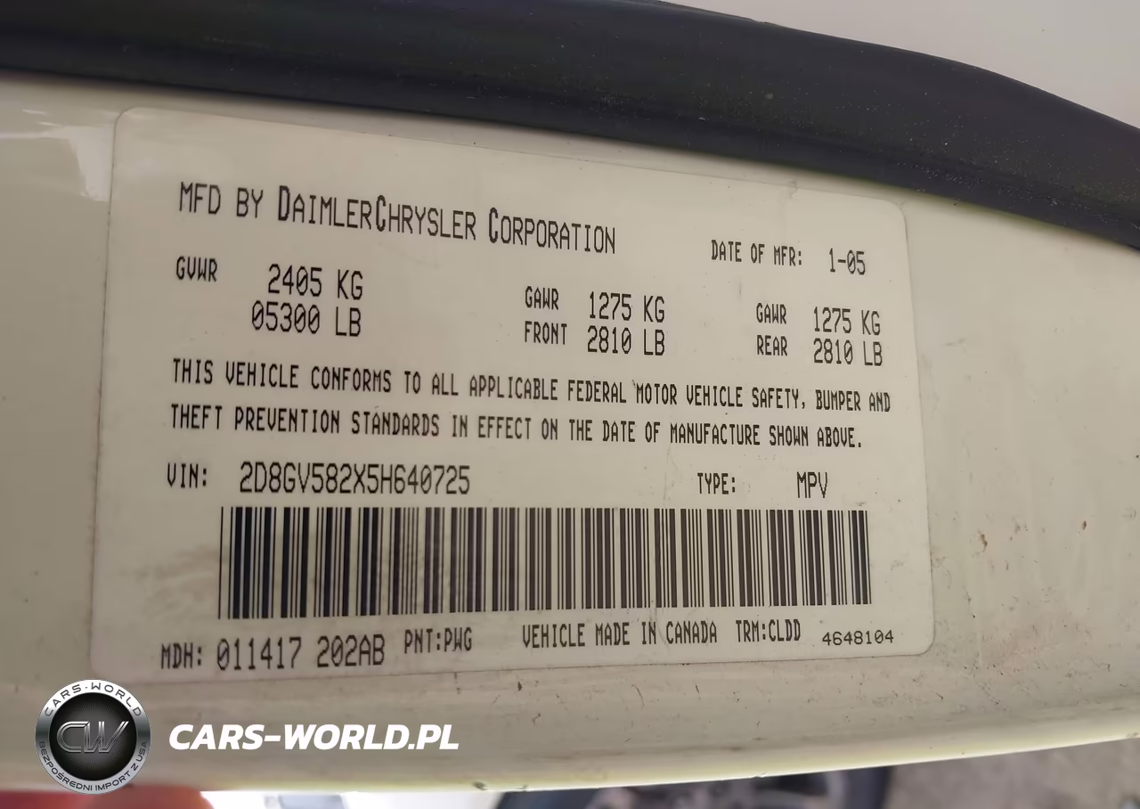 2005 Dodge Magnum Rt VIN:2D8GV582X5H640725 - 9