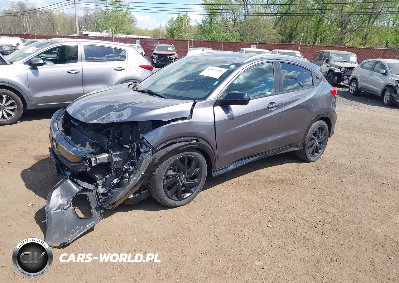 2021 Honda Hr-V Awd Sport VIN:3CZRU6H1XMM722682 - 2