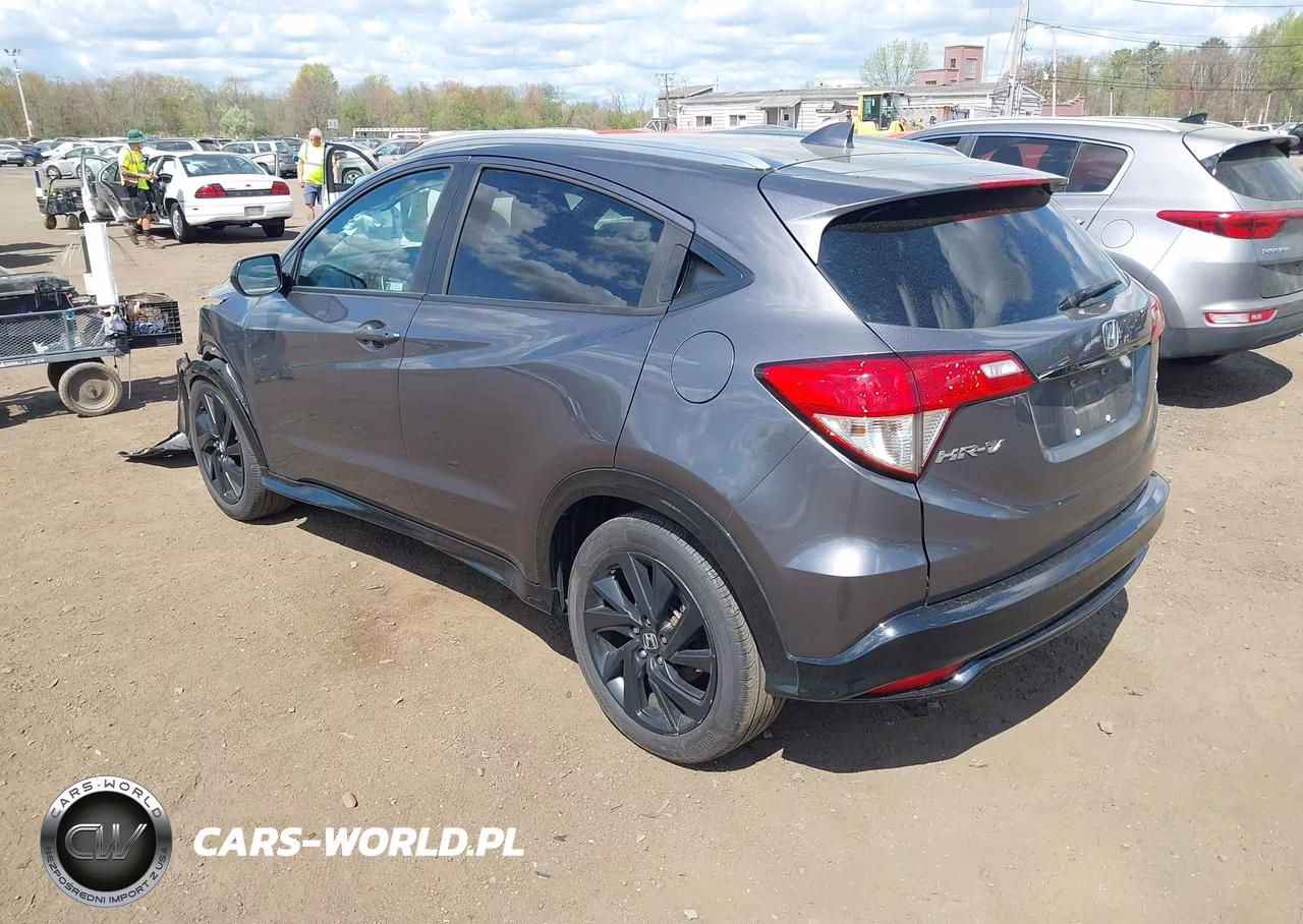 2021 Honda Hr-V Awd Sport VIN:3CZRU6H1XMM722682 - 3