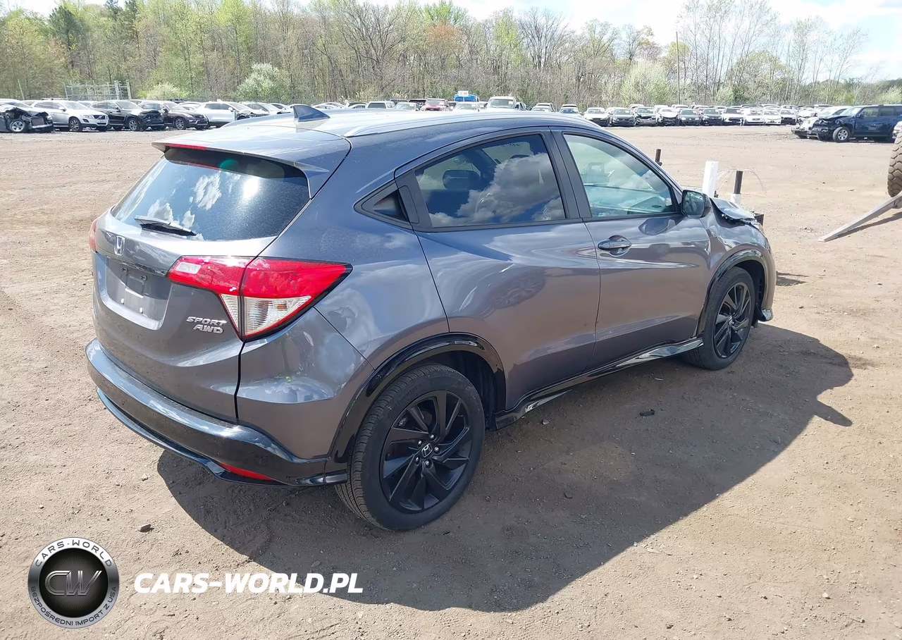 2021 Honda Hr-V Awd Sport VIN:3CZRU6H1XMM722682 - 4