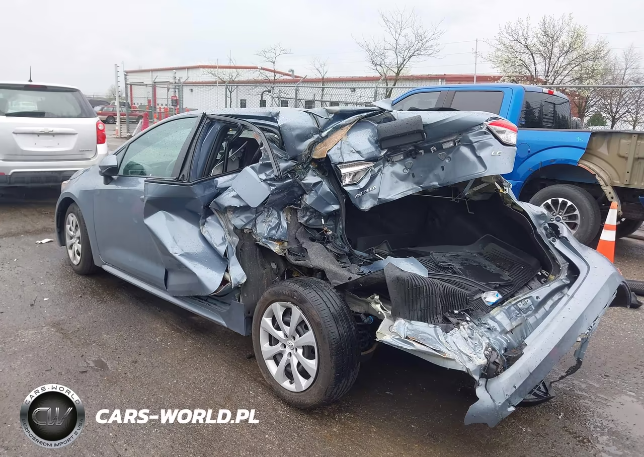 2020 Toyota Corolla Le VIN:5YFEPRAEXLP084628 - 3