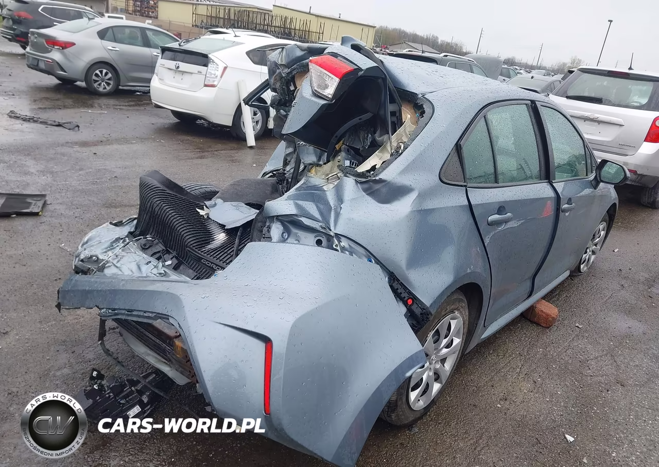 2020 Toyota Corolla Le VIN:5YFEPRAEXLP084628 - 4