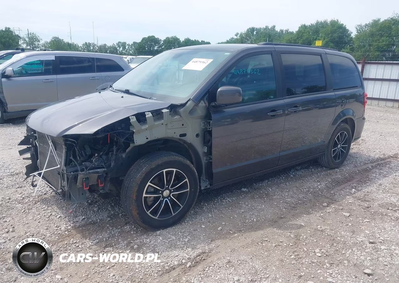 2018 Dodge Grand Caravan Gt VIN:2C4RDGEG3JR345766 - 2