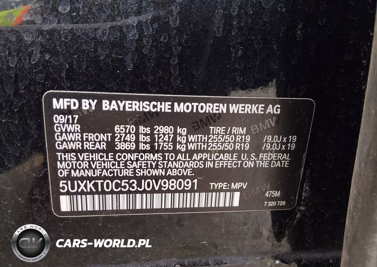 2018 BMW X5 Edrive xDrive40E Iperformance VIN:5UXKT0C53J0V98091 - 9