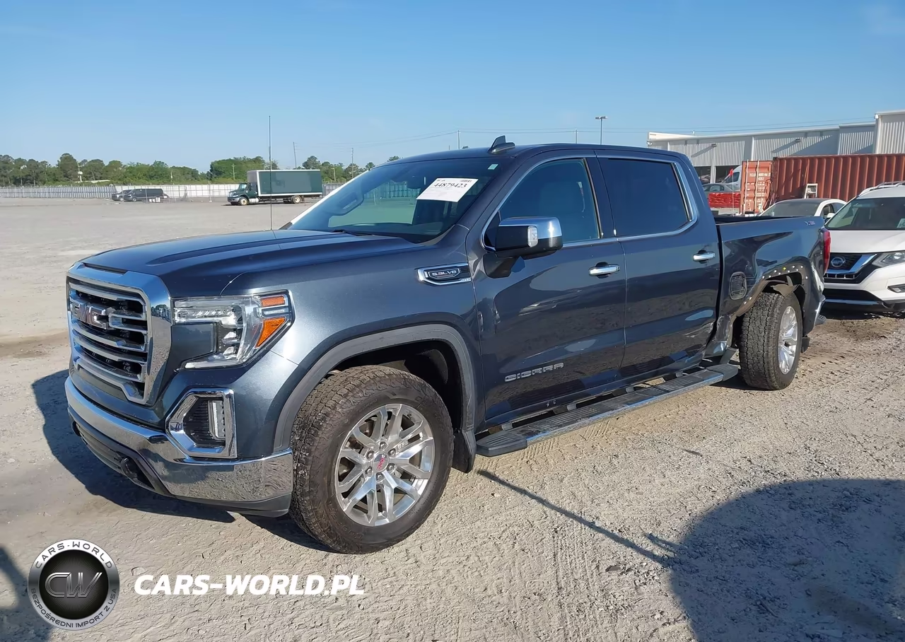 2020 GMC Sierra 1500 4Wd Short Box Slt VIN:3GTU9DED4LG257317 - 2
