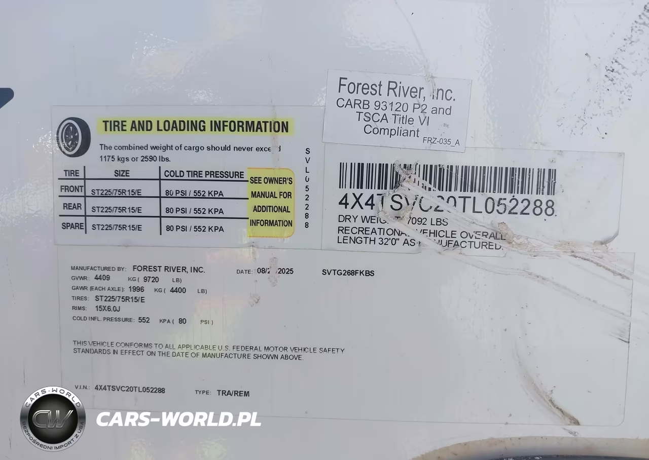 2026 Forest River Other VIN:4X4TSVC20TL052288 - 11