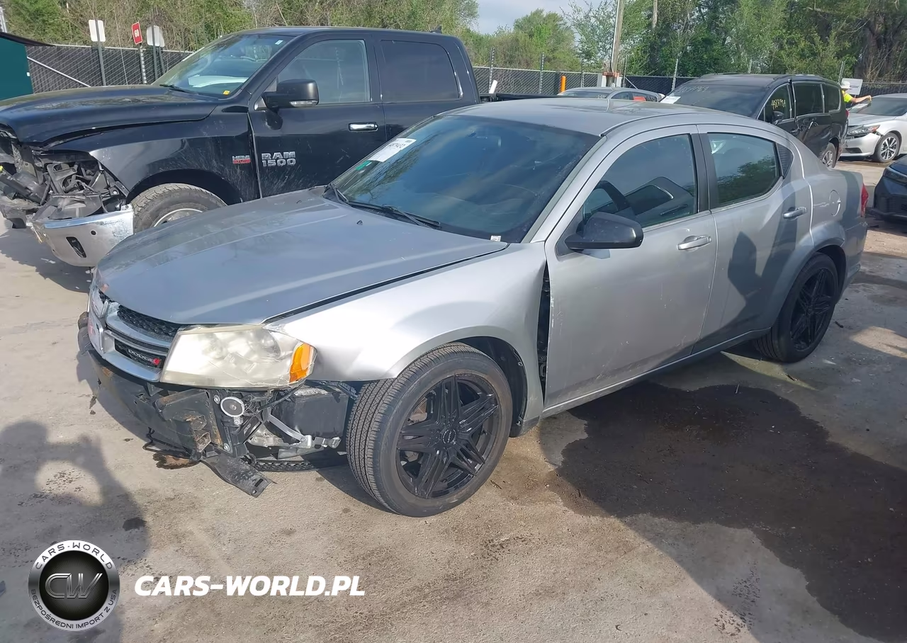 2013 Dodge Avenger Se VIN:1C3CDZAB5DN540415 - 2