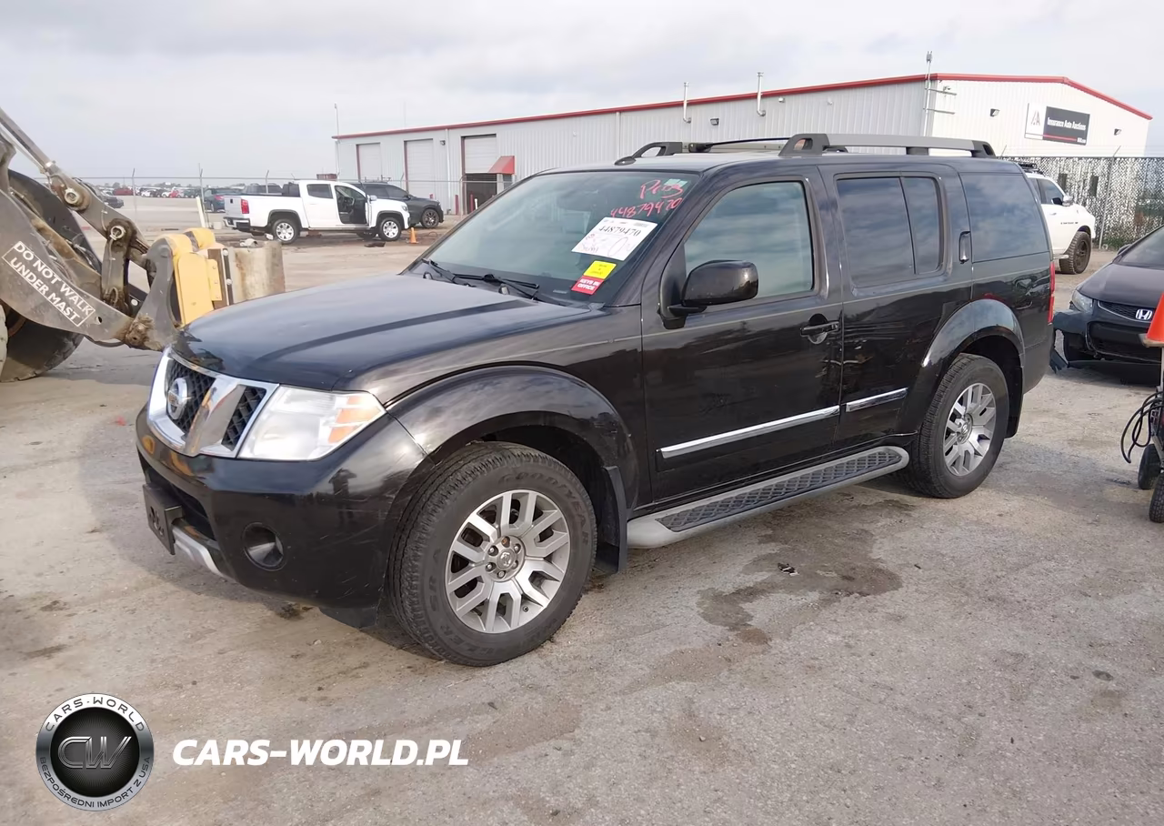 2012 Nissan Pathfinder Le VIN:5N1AR1NN1CC624943 - 2