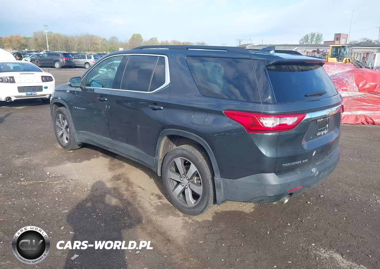2021 Chevrolet Traverse Awd Lt Leather VIN:1GNEVHKWXMJ191747 - 3