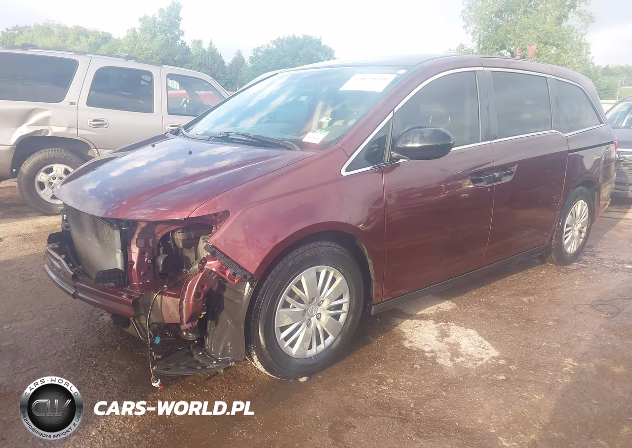 2016 Honda Odyssey Lx VIN:5FNRL5H2XGB051664 - 2