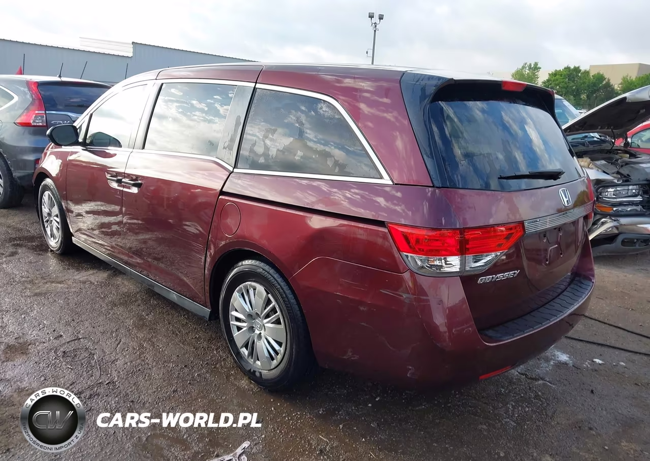2016 Honda Odyssey Lx VIN:5FNRL5H2XGB051664 - 3