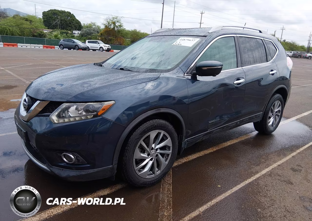 2015 Nissan Rogue Sl VIN:5N1AT2MTXFC911760 - 2