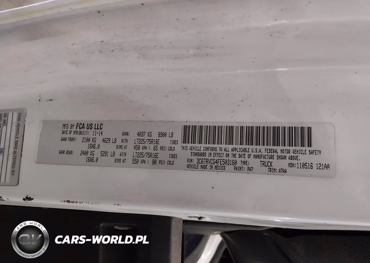 2023 Ram Promaster 2500 VIN:3C6LRVDG9PE514896 - 8