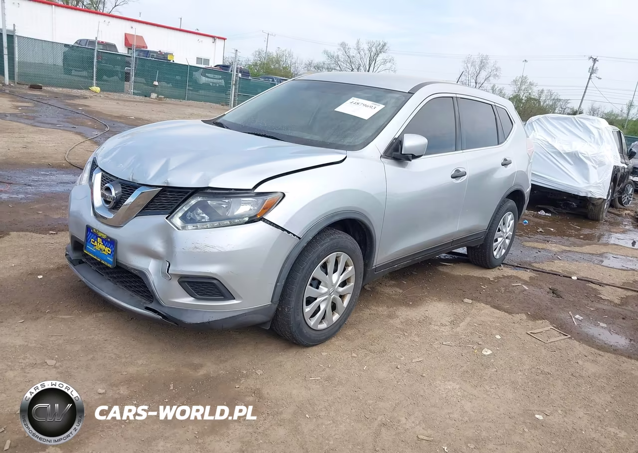2016 Nissan Rogue S-Sl-Sv VIN:KNMAT2MV5GP687930 - 2