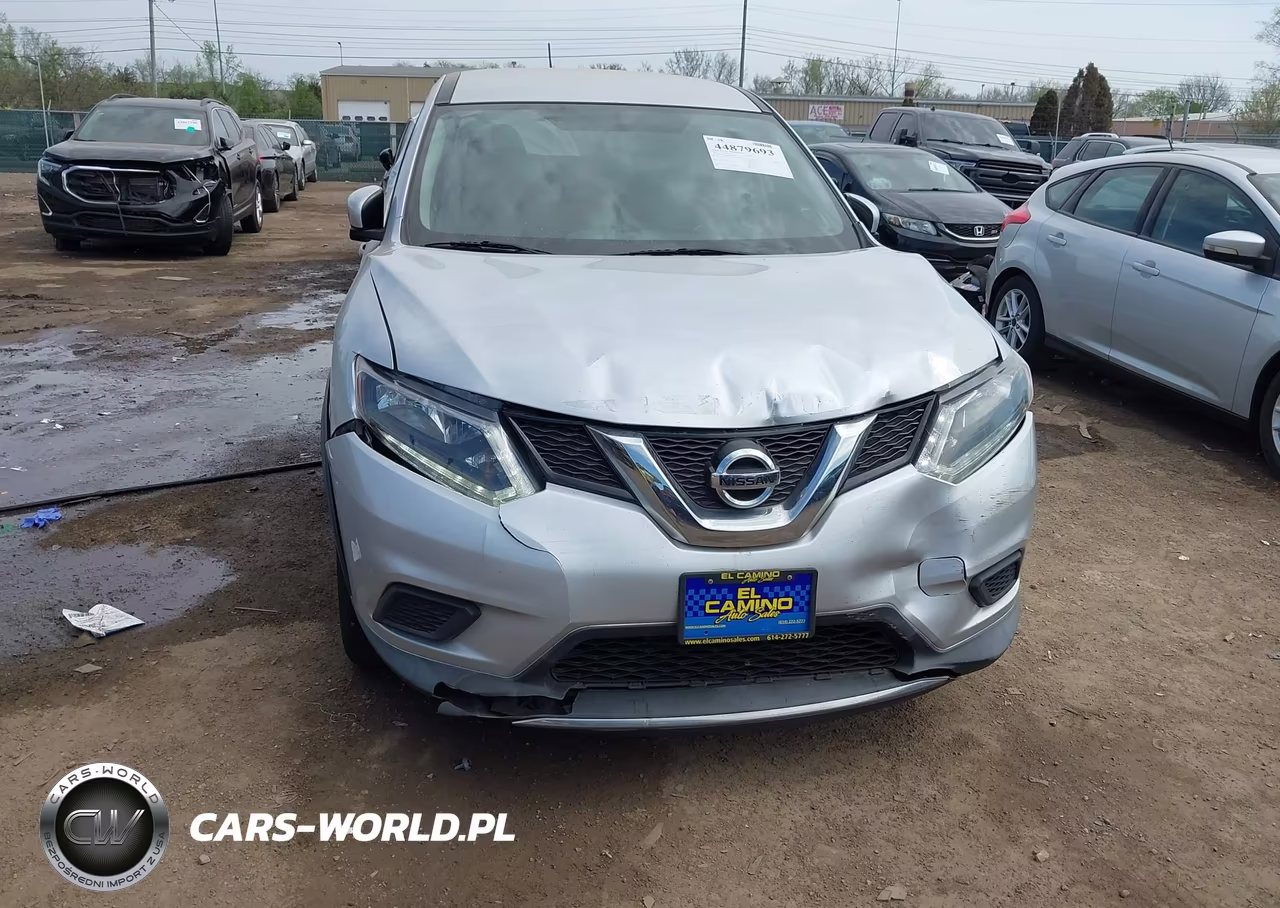 2016 Nissan Rogue S-Sl-Sv VIN:KNMAT2MV5GP687930 - 6