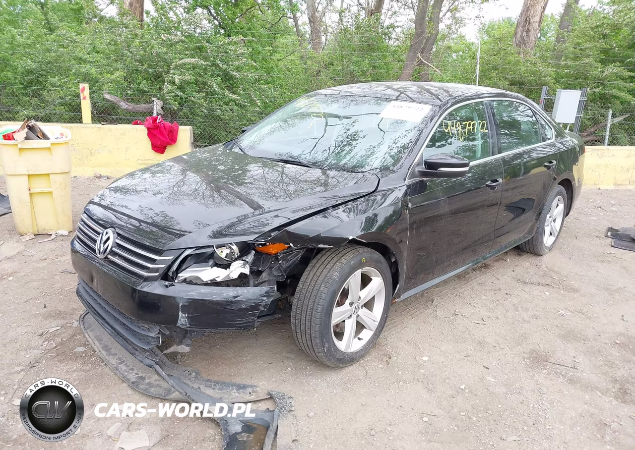 2014 Volkswagen Passat 1.8T Se VIN:1VWBS7A31EC042250 - 2