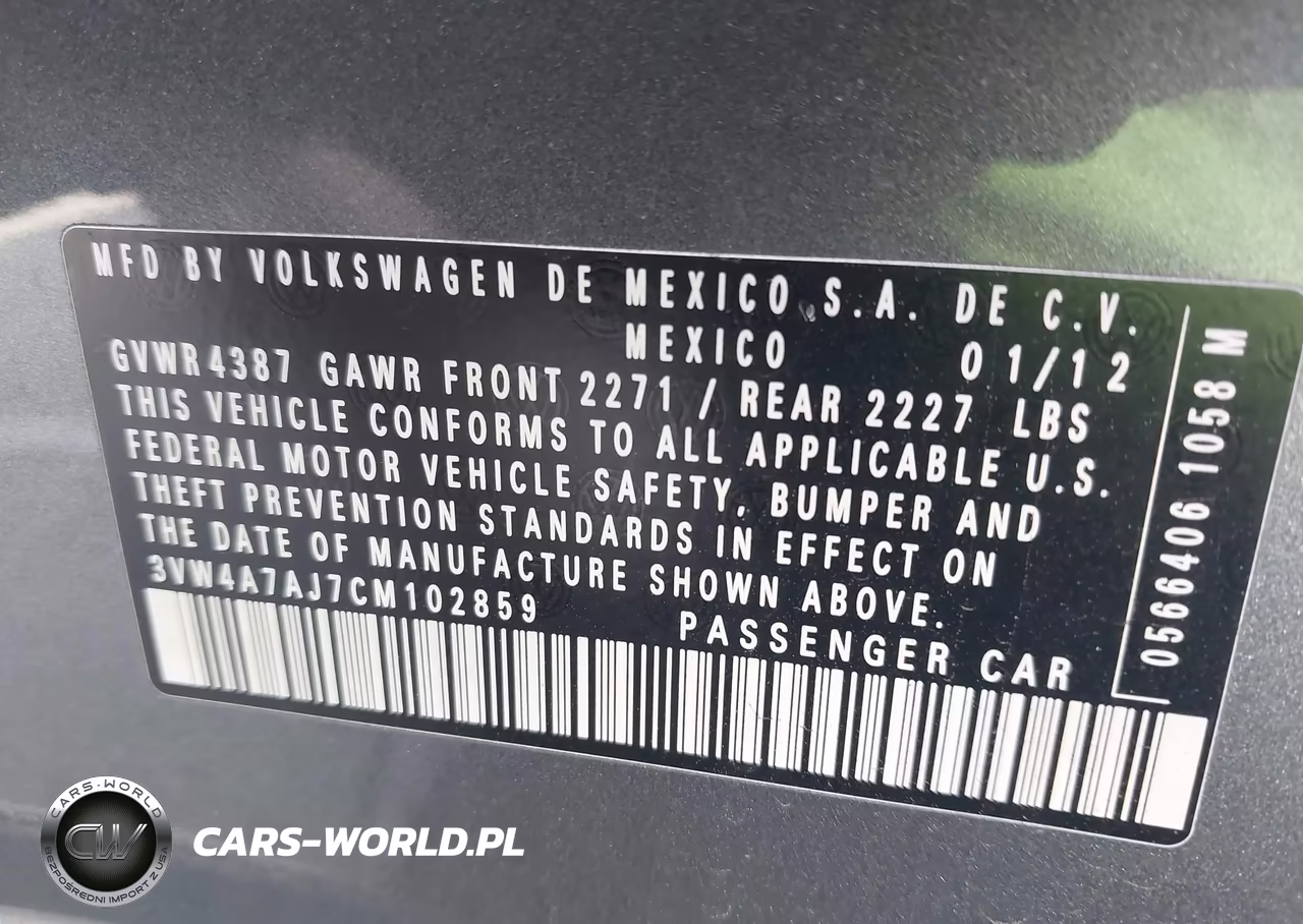 2012 Volkswagen Jetta Gli VIN:3VW4A7AJ7CM102859 - 9