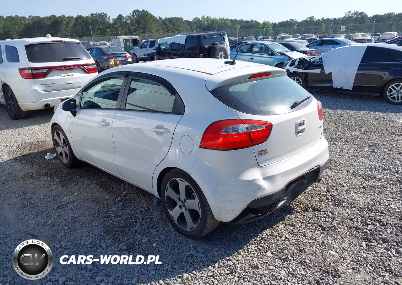 2012 Kia Rio5 Sx VIN:KNADN5A30C6061503 - 3