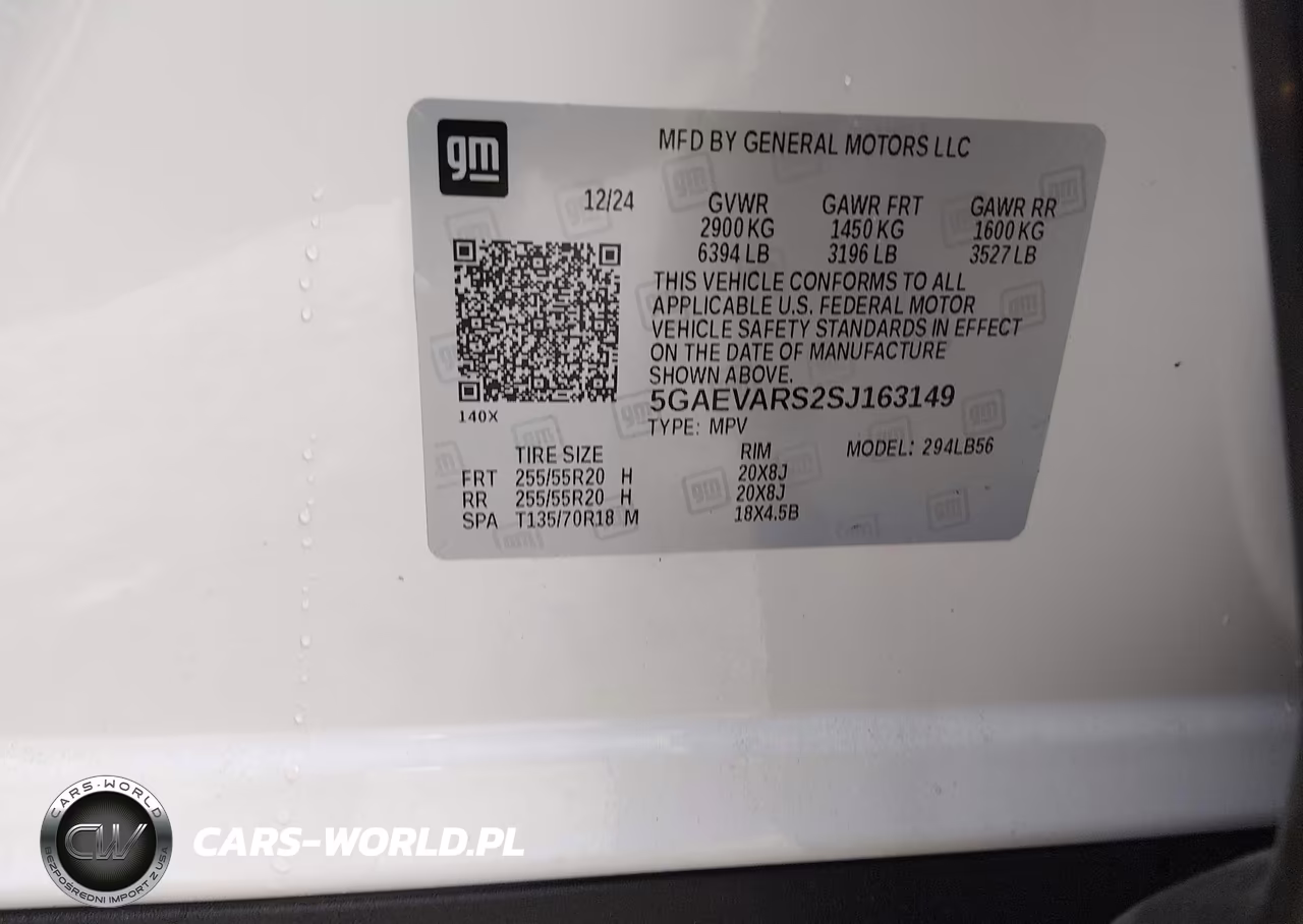 2025 Buick Enclave Preferred Fwd VIN:5GAEVARS2SJ163149 - 9