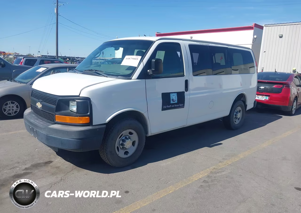 2012 Chevrolet Express 3500 Ls VIN:1GNZGXFA9C1148083 - 2