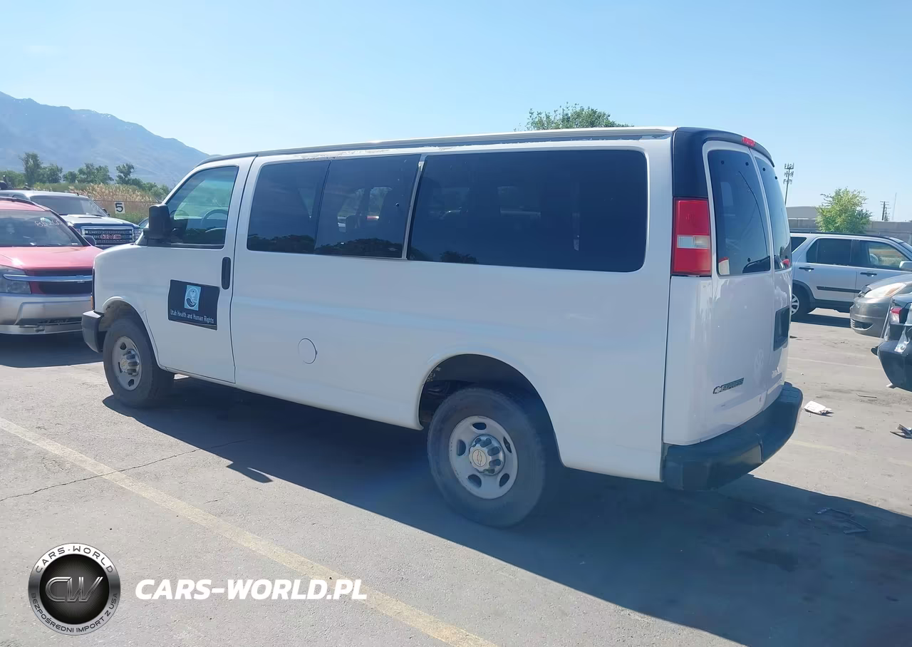 2012 Chevrolet Express 3500 Ls VIN:1GNZGXFA9C1148083 - 3