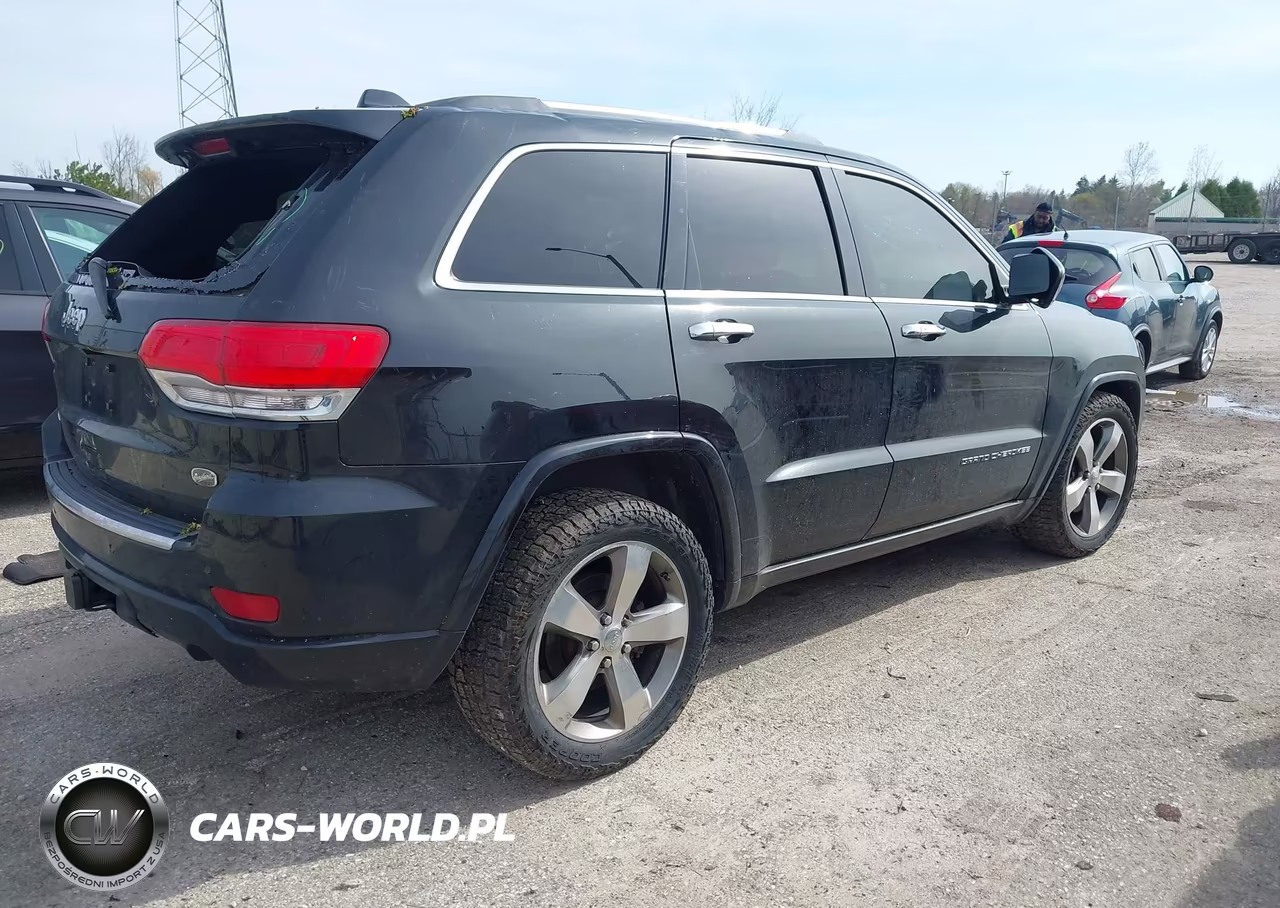 2014 Jeep Grand Cherokee Overland VIN:1C4RJFCTXEC269982 - 4
