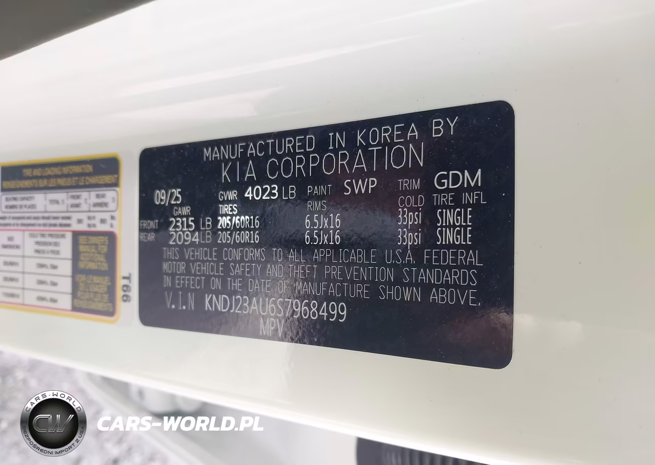 2025 Kia Soul Lx VIN:KNDJ23AU6S7968499 - 9