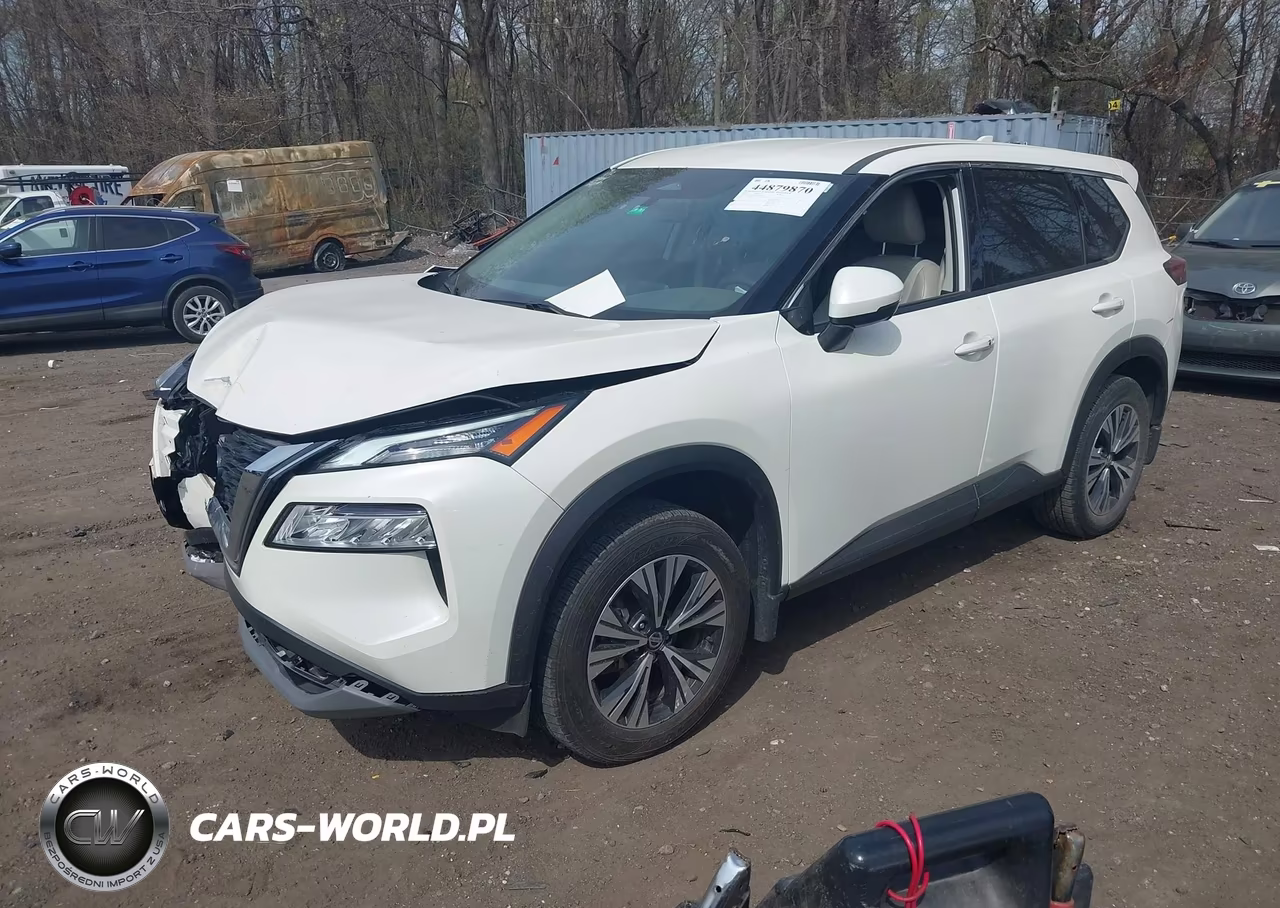 2021 Nissan Rogue Sv Fwd VIN:JN8AT3BA9MW013744 - 2