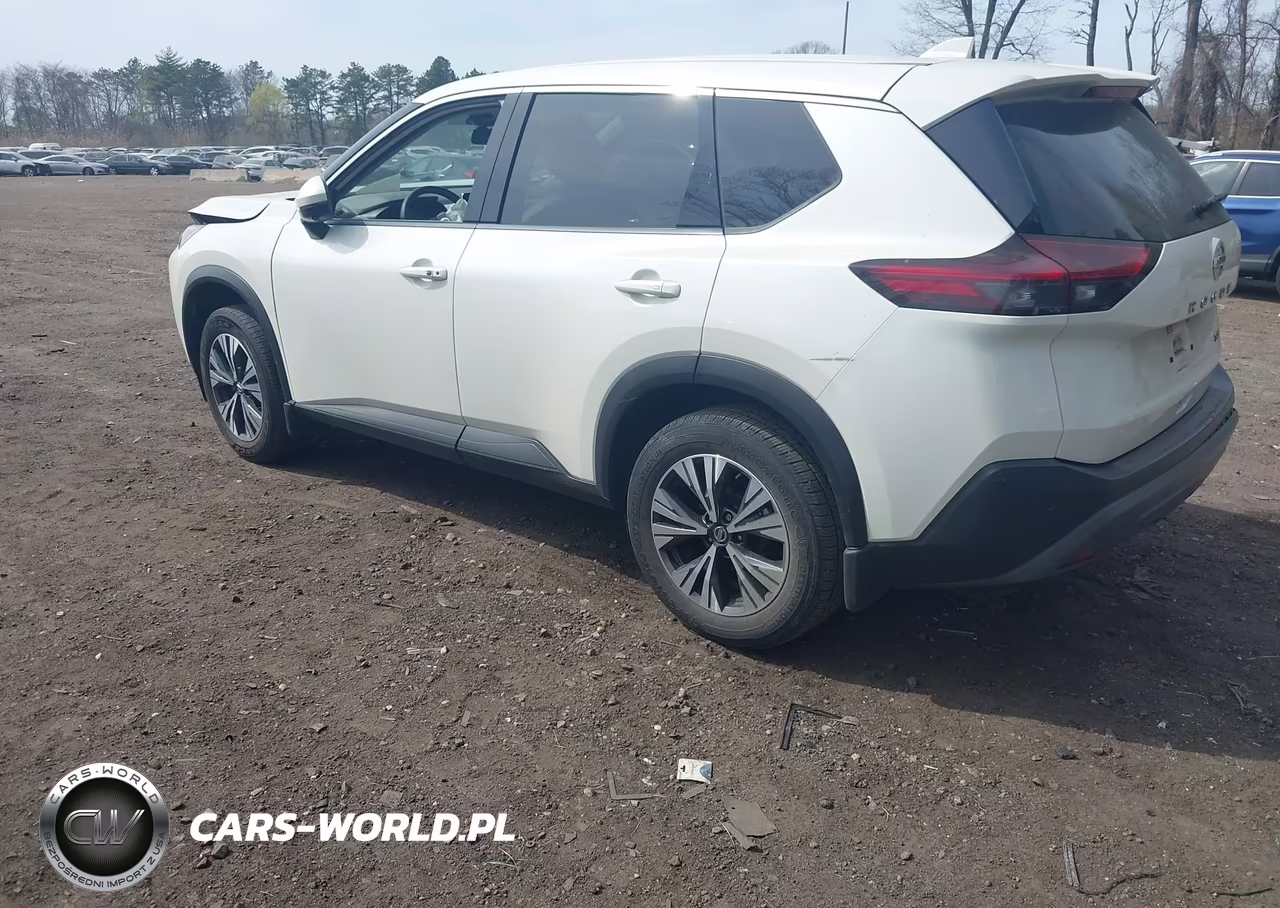 2021 Nissan Rogue Sv Fwd VIN:JN8AT3BA9MW013744 - 3