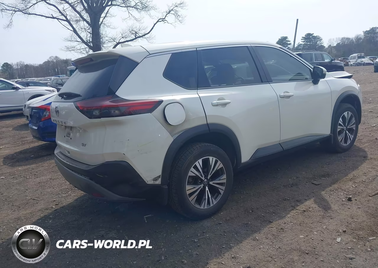 2021 Nissan Rogue Sv Fwd VIN:JN8AT3BA9MW013744 - 4