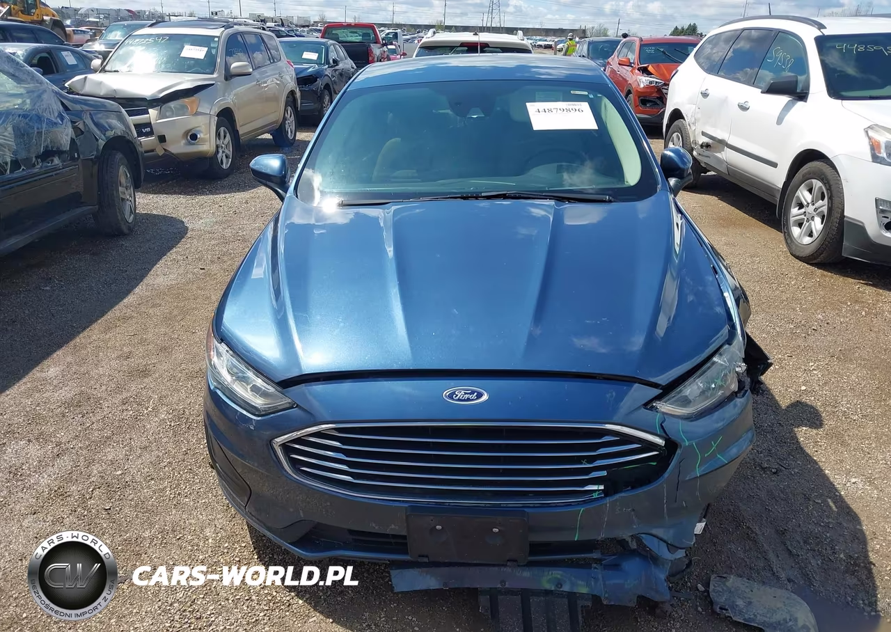 2019 Ford Fusion S VIN:3FA6P0G7XKR163935 - 12
