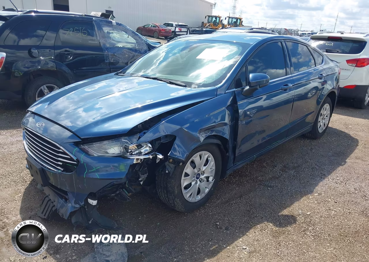 2019 Ford Fusion S VIN:3FA6P0G7XKR163935 - 2