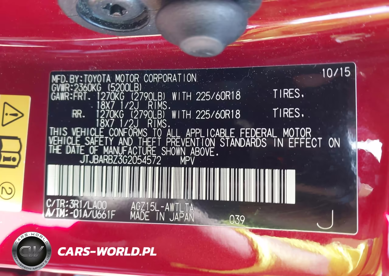 2016 Lexus Nx 200T VIN:JTJBARBZ3G2054572 - 9
