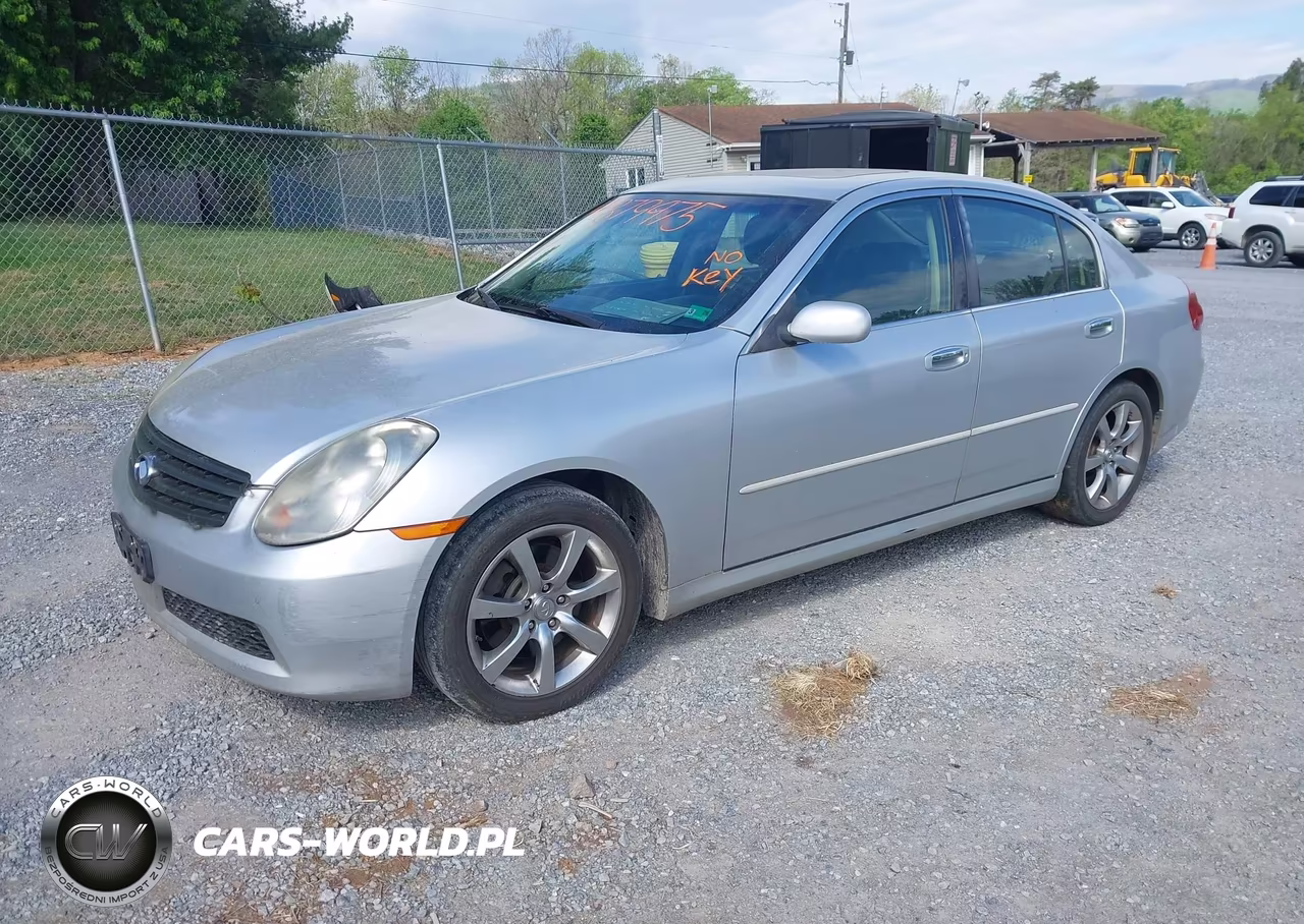 2006 Infiniti G35 VIN:JNKCV51E16M501873 - 2