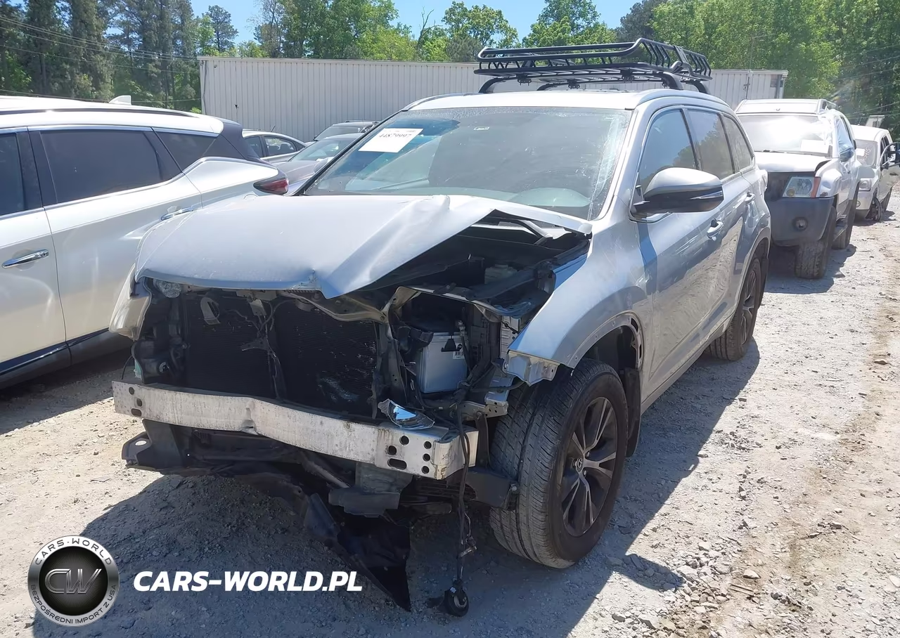 2016 Toyota Highlander Xle V6 VIN:5TDJKRFH9GS285160 - 2