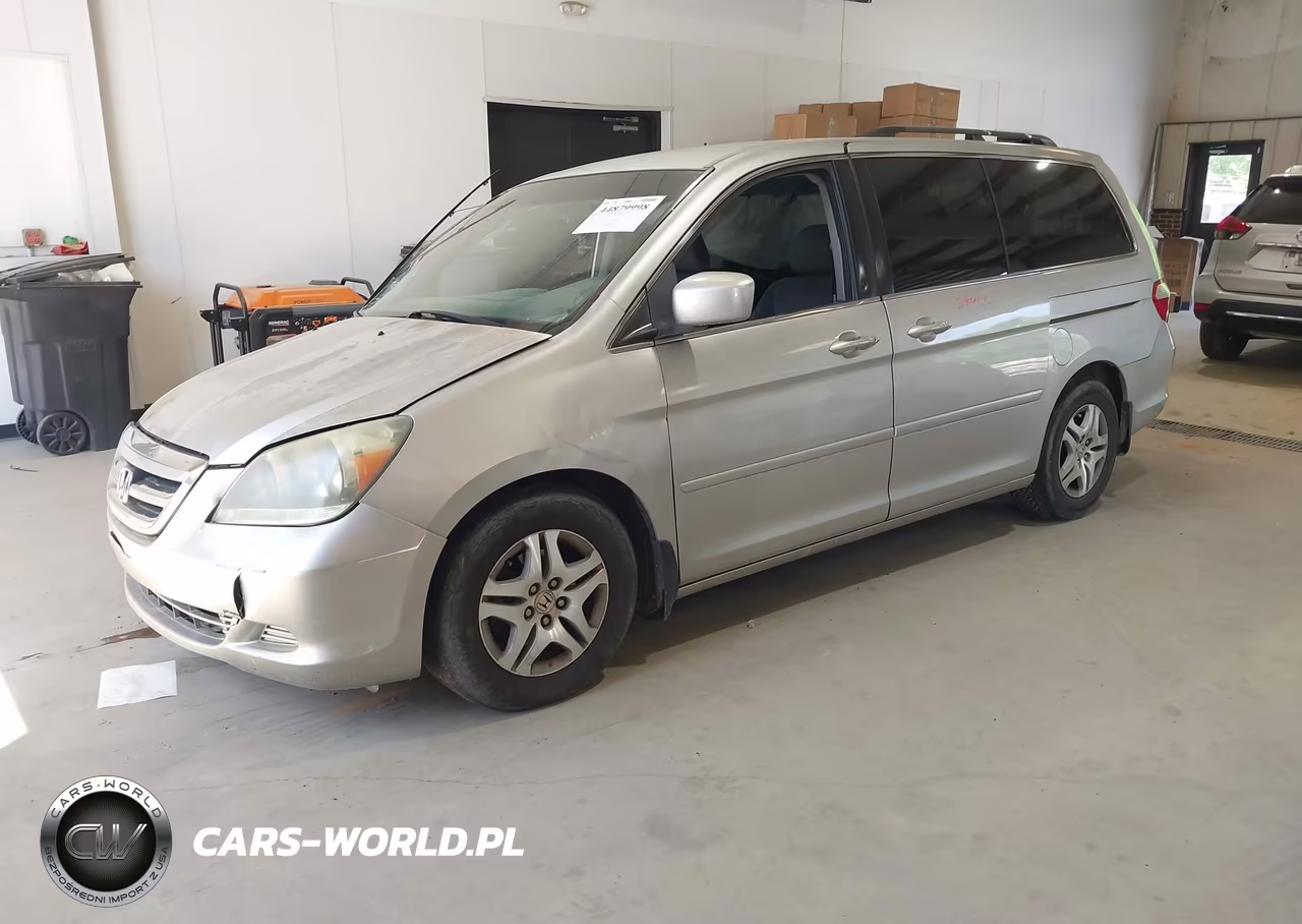 2007 Honda Odyssey Ex VIN:5FNRL38457B420520 - 2