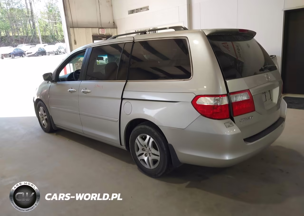 2007 Honda Odyssey Ex VIN:5FNRL38457B420520 - 3